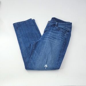 Lane Bryant Straight Leg Boyfriend Denim Jeans